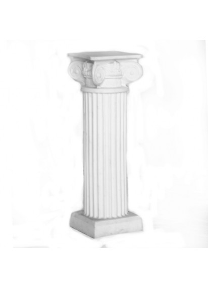 32 Inch Height  White Column