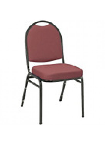 Stacking Banquet Chairs Maroon (padded)