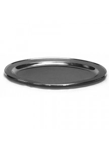 20" Stainless Steel Oval Tray