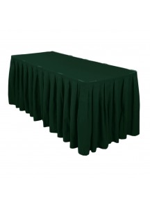 Table Skirting per ft (Hunter Green)