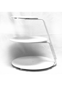 3 Tier Plastic/Metal Cake Stand
