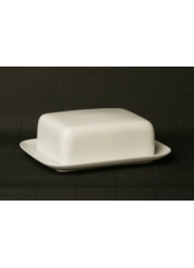 Butter Dish - White
