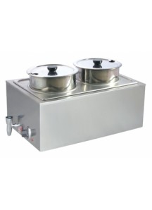 Double Soup Warmer - Electric