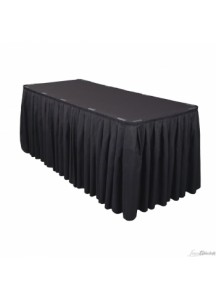 Table Skirting per ft (Black)