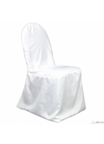 Chair Covers-Rd/Sq-White,Black,Ivory