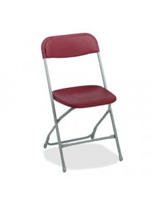 Folding Chairs Burgundy