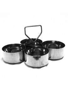 Large Salad Dressing Susan (4 bowls)