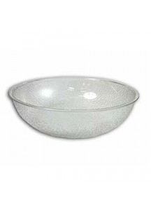 Salad Bowl 10" Pebbled Plastic